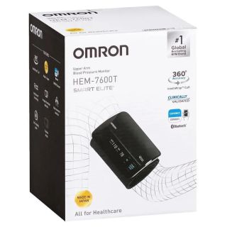 Omron Smart Elite HEM7600T Blood Pressure Monitor Bluetooth Tubeless