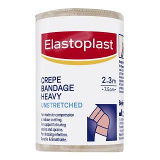 Elastoplast 46018 Heavy Weight Crepe Bandage 7.5cmx2.3m