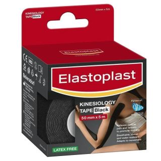 E-Sport K Tape Black 5cm x 5m 1 Roll
