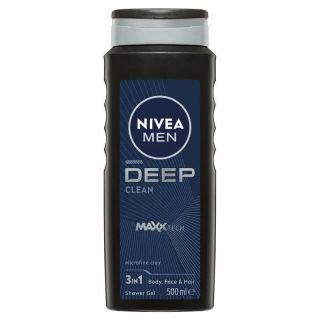 NIVEA for Men Deep Shower Gel 500ml