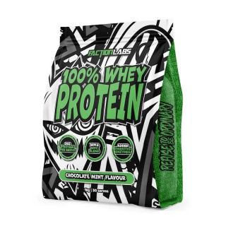 Faction Labs 100% Whey Protein - 30 serves Choc Mint