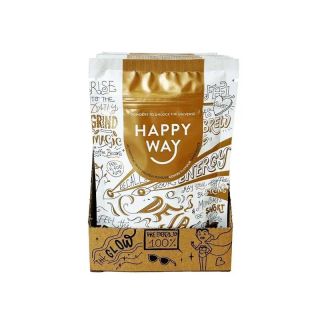 Happy Way Deja Brew Coffee Whey Protein Powder Travel Packs 6x60g