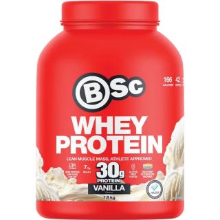 BSc Whey Protein Vanilla 1.8kg Tub
