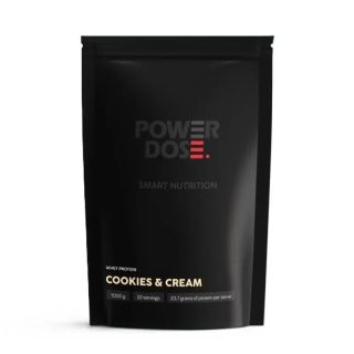 Powerdose Whey Protein Cookies & Cream 1Kg