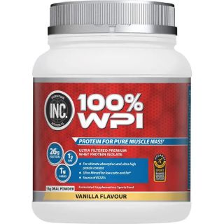 INC 100 WPI Vanilla Flavour 1kg