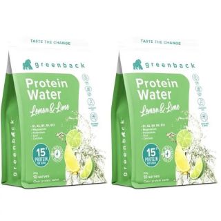 Greenback Protein Water Lemon & Lime 2Pack