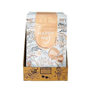 Happy Way Like A Vegan Vanilla Protein Powder Travel Packs 6x60g