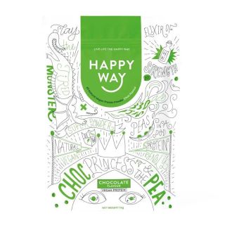 Happy Way Choc Pea Princess Vegan Protein Powder 1kg