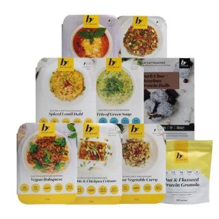 Be Fit Food Vegetarian Continental 5 Day Reset with Protein Granola Bundle