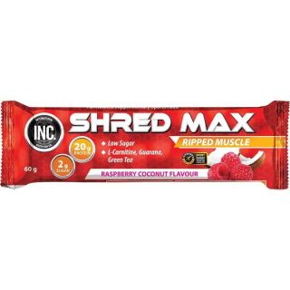 INC Shred Max Protein Bar Raspberry Coconut 60g