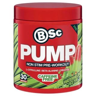 BSc Pump Non Stim Pre-Workout Watermelon Ice Pop 300g