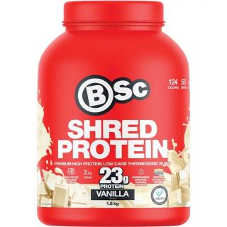 BSc Shred Protein Vanilla 1.8kg Tub