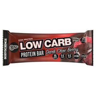 BSc High Protein Low Carb Bar Dark Choc Berry 60g