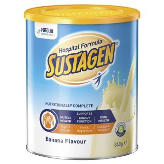 Sustagen Hospital Formula Nutritional Supplement Banana Flavour 840g