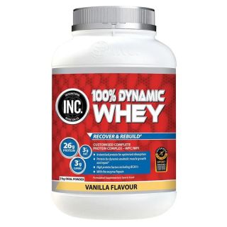 INC 100 Dynamic Whey Vanilla Flavour 2kg