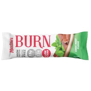 Maxine's Burn Bar Choc Mint Fudge 40g
