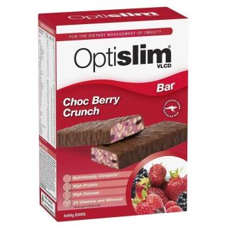 OptiSlim VLCD Bar Choc Berry Crunch 5