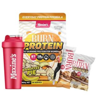 Maxine's Burn Protein Value 900g - Banoffee Pie Bundle