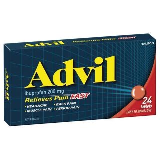 Advil Ibuprofen Pain Relief 24 Tablets