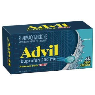 Advil Ibuprofen Pain Relief 40 Liquid Capsules