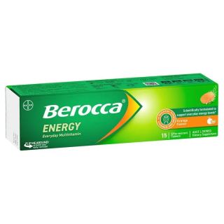 Berocca Energy Orange 15 Effervescent Tablets