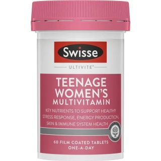 Swisse Teenage Ultivite Women's Multivitamin 60 Tablets