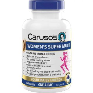 Carusos Womens Super Multi 60 Tablets
