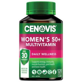 Cenovis Womens 50+ Multi 120 Capsules Exclusive Size