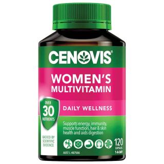 Cenovis Womens Once Daily Multi 120 Capsules Exclusive Size