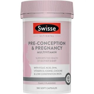 Swisse Ultinatal Pre Conception & Pregnancy 180 Capsules