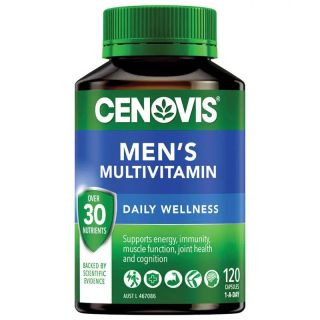 Cenovis Mens Once Daily Multi 120 Capsules Exclusive Size