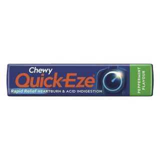 Quick-Eze Peppermint Chewy Antacid 8 Tablet