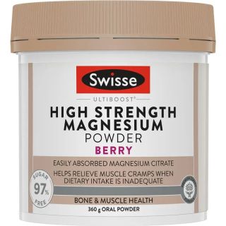 Swisse Ultiboost High Strength Magnesium Powder Berry 360g