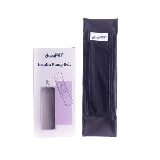 Glucology Insulin Pump Waist Belt Black Large