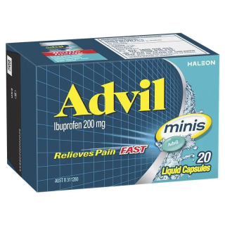 Advil Mini Liquid 20 Capsules