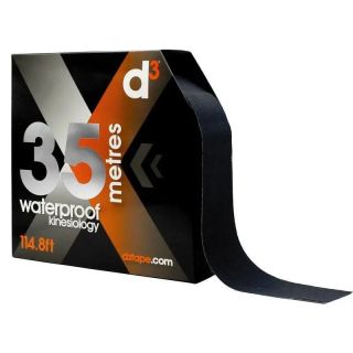 d3 Xtreme Kinesiology Tape 35m Black 1Unit
