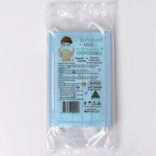 Softmed Kids Surgical Face Masks 10 Pack