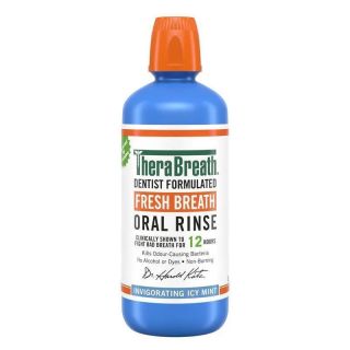 Therabreath Icy Mint Oral Rinse 1 Litre