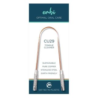 embi OOC CU29 Premium Copper Tongue Scraper 1pc
