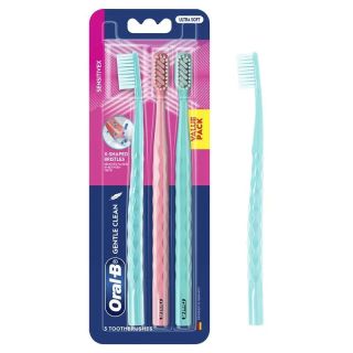 Oral B Toothbrush SensitiveX Gentle Clean 3 Pack