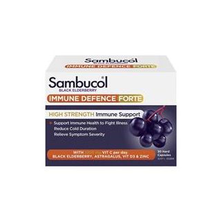 Sambucol Immune Defence Forte High Strength 30 Capsules