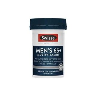Swisse Mens Multivitamin 65+ 60 Tablets