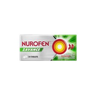 Nurofen Zavance Fast Pain Relief Tablets 200mg Ibuprofen 24 Pack