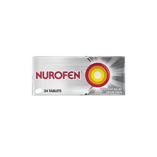Nurofen Ibuprofen Pain Relief Tablets 200mg 24 Pack
