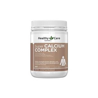 Healthy Care Super Calcium Complex 400 Chewable Tablets