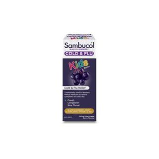 Sambucol Black Elderberry Cold & Flu Kids Liquid 120mL