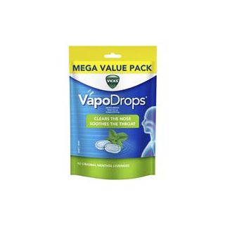 Vicks VapoDrops Original Menthol 42 Lozenges