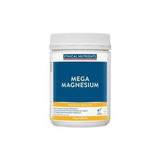 Ethical Nutrients Mega Magnesium 450g Powder Citrus