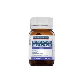 Ethical Nutrients Triple Action Sleep Support 30 Tablets