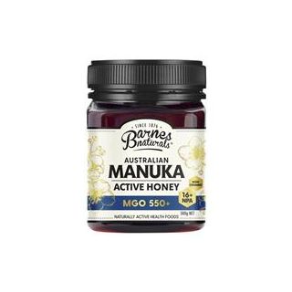 Barnes Naturals Australian Manuka Honey 500g MGO 550+